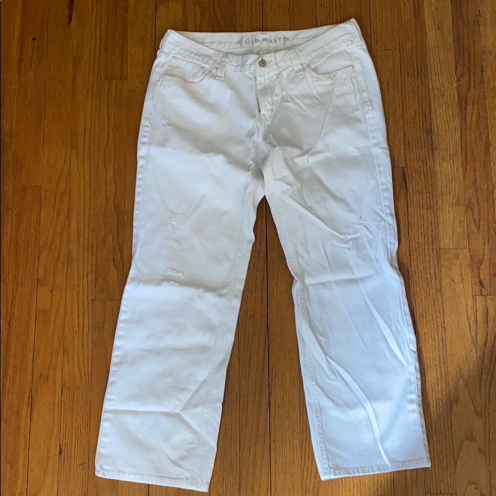Old navy white jeans